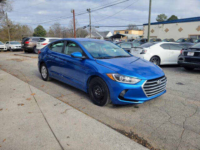 2017 Hyundai ELANTRA for sale at DAGO'S AUTO SALES LLC in Dalton, GA