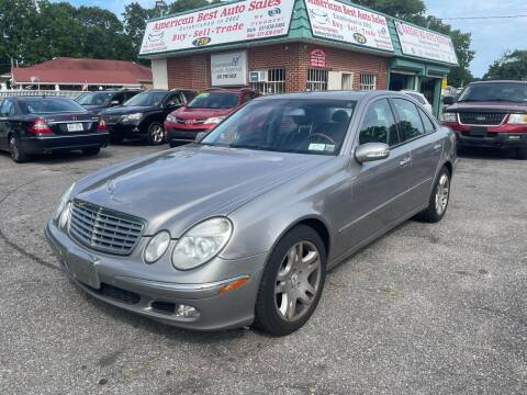 2003 Mercedes-Benz E-Class for sale at American Best Auto Sales in Uniondale NY
