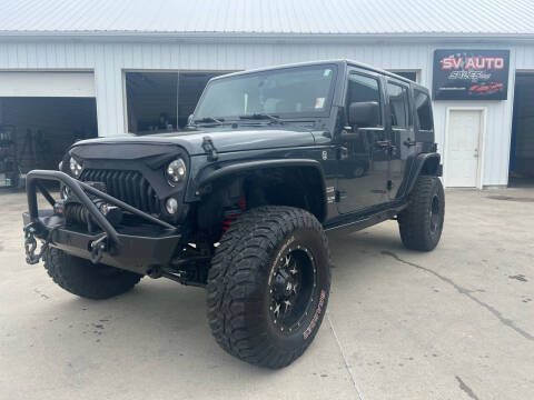 2017 Jeep Wrangler Unlimited for sale at SV Auto Sales in Sioux City IA