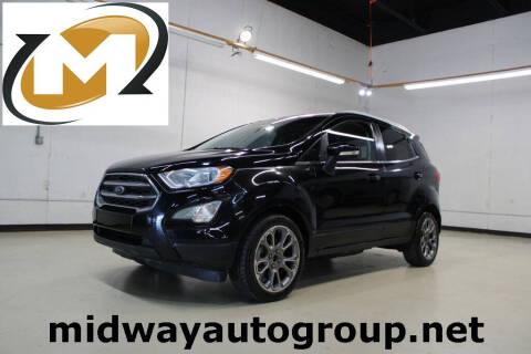 2018 Ford EcoSport for sale at Midway Auto Group in Addison TX