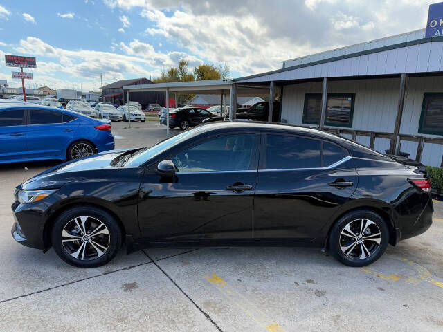 2021 Nissan Sentra for sale at OKC EXECUTIVE AUTO SALES in Oklahoma City, OK