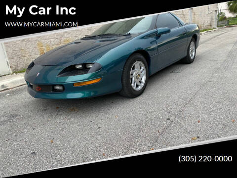 1996 Chevrolet Camaro for sale at My Car Inc in Hialeah Gardens FL