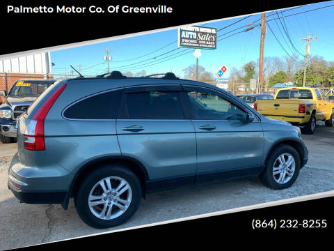 2010 Honda CR-V for sale at Palmetto Motor Co. of Greenville in Greenville SC