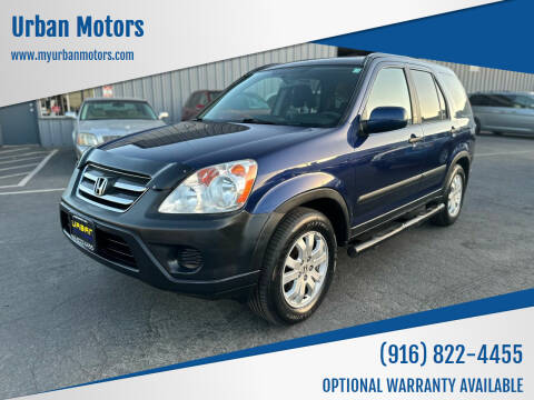 2005 Honda CR-V for sale at Urban Motors in Sacramento CA