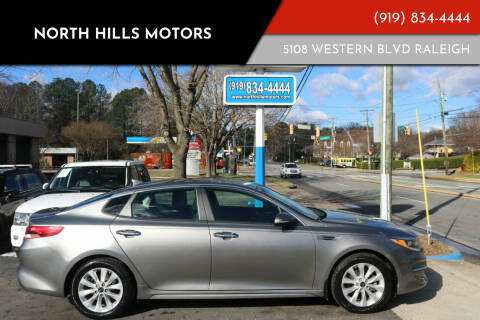 2018 Kia Optima for sale at NORTH HILLS MOTORS in Raleigh NC