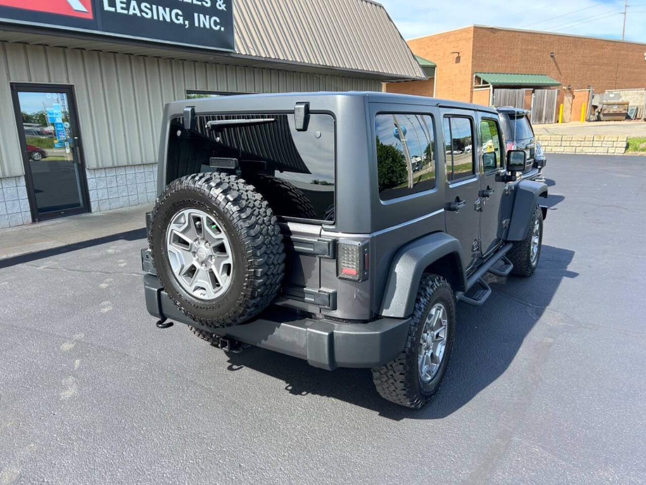 2017 Jeep Wrangler Unlimited for sale at Wyrick Auto Sales & Leasing Inc in Holland, MI