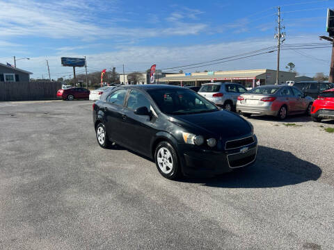 2015 Chevrolet Sonic for sale at Lucky Motors in Panama City FL