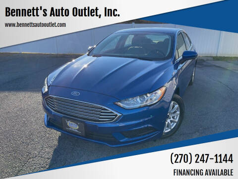 2018 Ford Fusion for sale at Bennett's Auto Outlet, Inc. in Mayfield KY