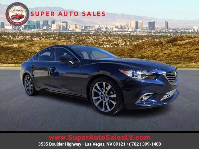 2015 Mazda MAZDA6 for sale at Super Auto Sales in Las Vegas NV