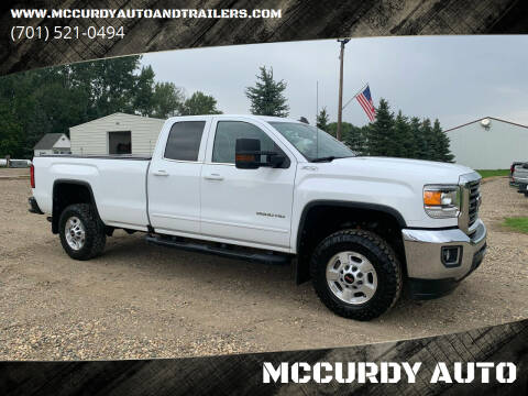 2018 GMC Sierra 2500HD for sale at MCCURDY AUTO in Cavalier ND