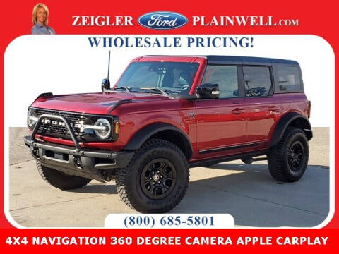 2021 Ford Bronco for sale at Zeigler Ford of Plainwell- Jeff Bishop in Plainwell MI