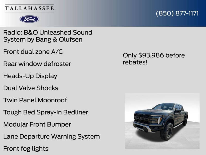 2025 Ford F-150 Raptor