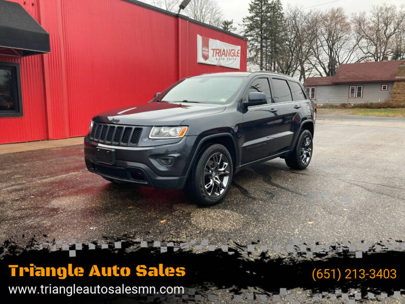 2014 Jeep Grand Cherokee for sale at Triangle Auto Sales in Forest Lake MN