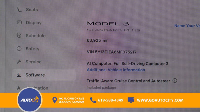 2021 Tesla Model 3 Standard Range Plus