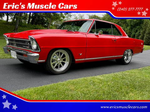 1967 Chevrolet Nova for sale at Eric's Muscle Cars in Clarksburg MD