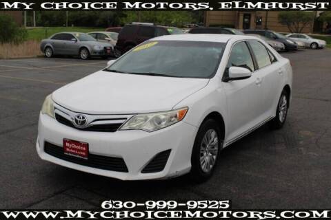 2012 Toyota Camry for sale at My Choice Motors Elmhurst in Elmhurst IL