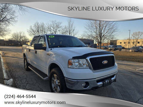 2008 Ford F-150 for sale at Skyline Luxury Motors in Buffalo Grove IL