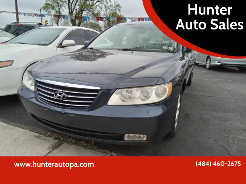 2007 Hyundai Azera for sale at Hunter Auto Sales in Allentown PA