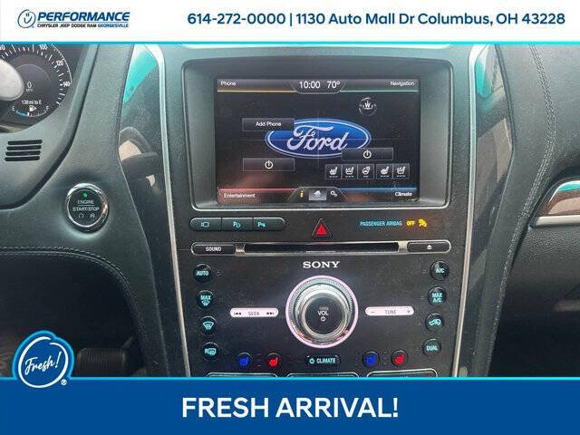 2016 Ford Explorer Platinum