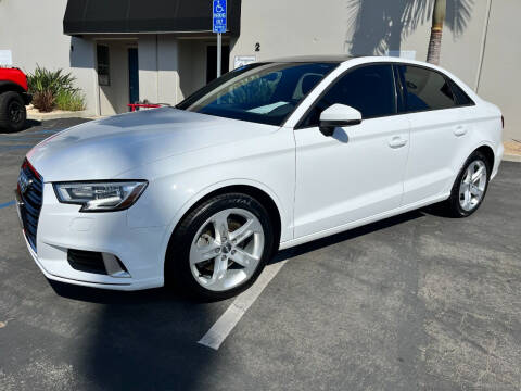 2017 Audi A3 for sale at MANGIONE MOTORS ORANGE COUNTY in Costa Mesa CA