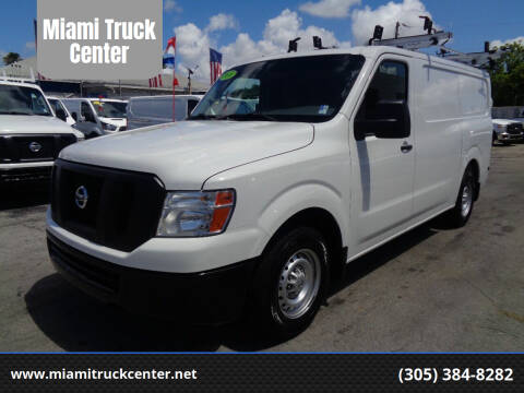 2018 Nissan NV for sale at Miami Truck Center in Hialeah FL