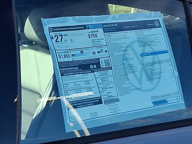 2026 Volkswagen Golf GTI SE