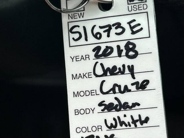 2018 Chevrolet Cruze LT Auto