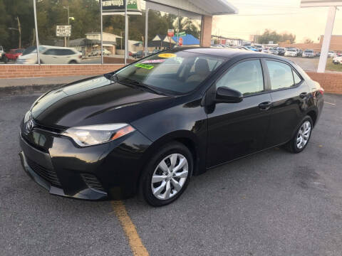 2015 Toyota Corolla for sale at Global Imports of Dalton LLC in Dalton GA