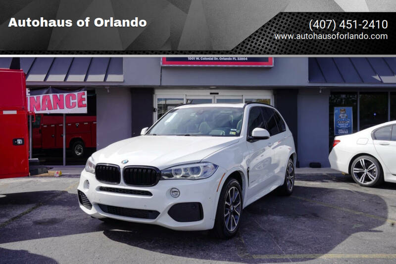 2015 BMW X5 for sale at Autohaus of Orlando in Orlando FL