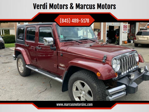 2008 Jeep Wrangler Unlimited for sale at Marcus Motors in Kingston NY