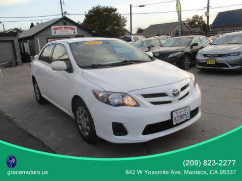 2011 Toyota Corolla for sale at Grace Motors in Manteca CA