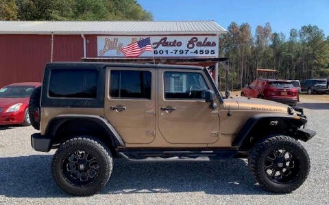 2015 Jeep Wrangler Unlimited for sale at Billy Miller Auto Sales in Mount Olive MS