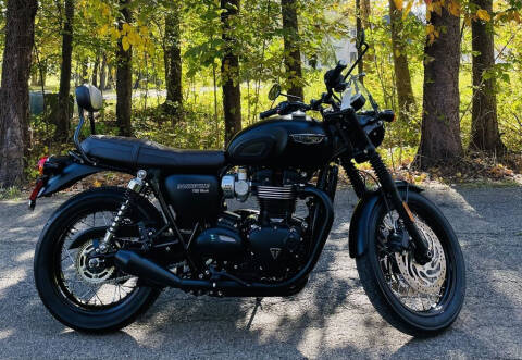 2020 Triumph Bonneville T120 Black Matte Bl