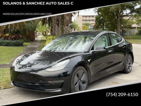 2020 Tesla Model 3 Standard Range Plus