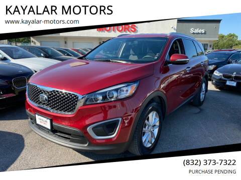 2018 Kia Sorento for sale at KAYALAR MOTORS in Houston TX