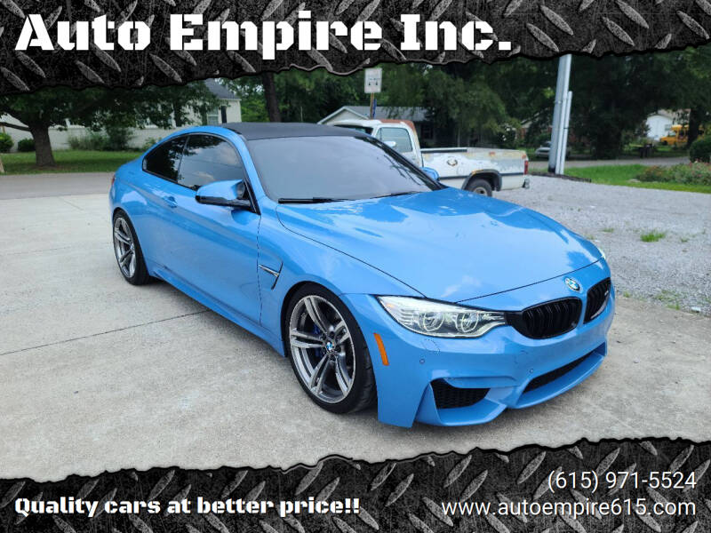 2015 BMW M4 for sale at Auto Empire Inc. in Murfreesboro TN