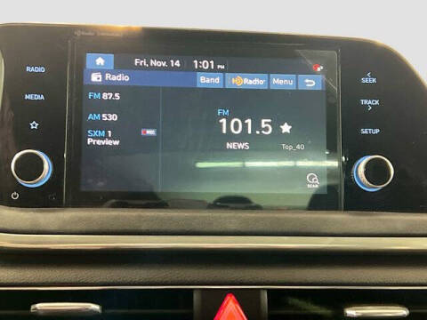 2022 Hyundai Sonata Hybrid Blue