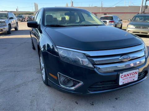 2010 Ford Fusion for sale at Canyon Auto Sales LLC in Sioux City IA