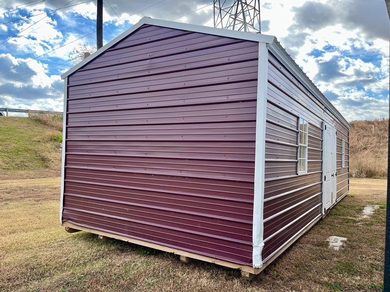 2022 Burnett Affordable Buildings 12x32 Side Utility for sale at Lakeside Auto RV & Outdoors in Cleveland, OK