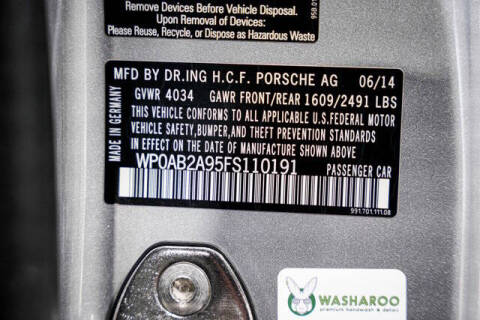 2015 Porsche 911 Carrera S