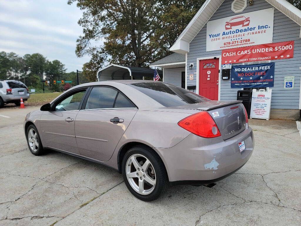 2008 Pontiac G6 for sale at Your Autodealer Inc in Mcdonough, GA