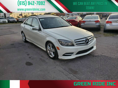 2011 Mercedes-Benz C-Class for sale at Green Ride Inc in Nashville TN