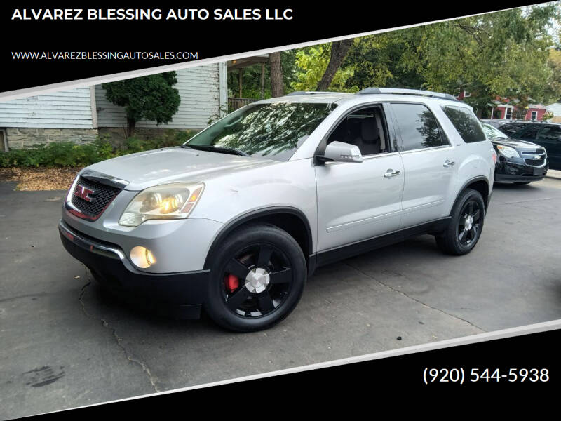 2012 GMC Acadia for sale at ALVAREZ BLESSING AUTO SALES LLC in Green Bay WI