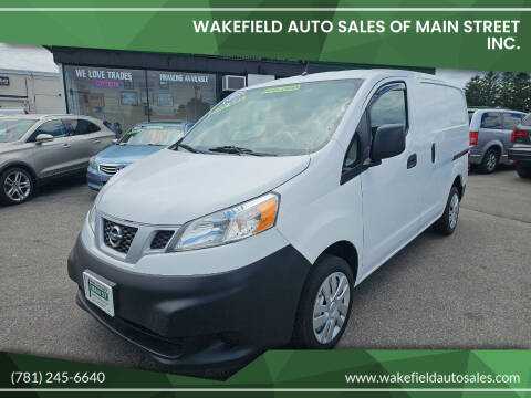 2017 Nissan NV200 for sale at Wakefield Auto Sales of Main Street Inc. in Wakefield MA