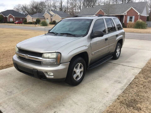 2003 Chevrolet TrailBlazer for sale at B AND S AUTO SALES in Meridianville AL