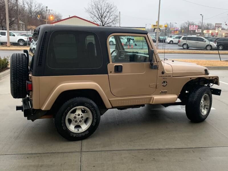 1999 Jeep Wrangler for sale at Red Rock Auto LLC in Oklahoma City OK