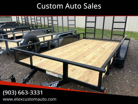 2024 Top Hat 14x83 Utility Trailer for sale at Custom Auto Sales - TRAILERS in Longview TX