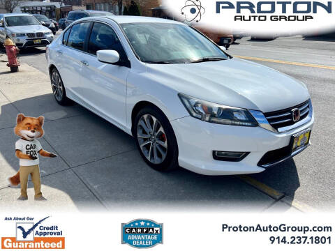 2013 Honda Accord for sale at Proton Auto Group in Yonkers NY