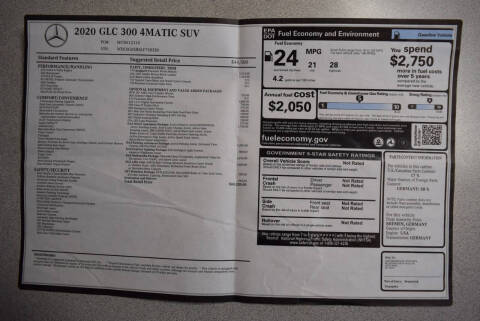 2020 Mercedes-Benz GLC GLC 300 4MATIC