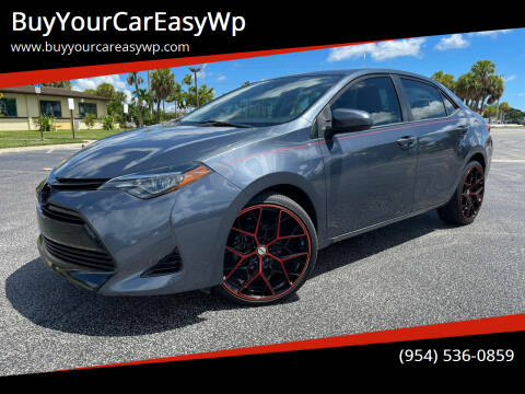 2018 Toyota Corolla for sale at BuyYourCarEasyWp in Fort Myers FL